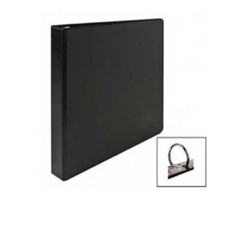 Clear Plastic Black Binder Folder