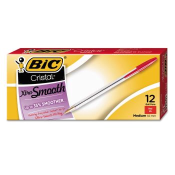 10128 - BIC Cristol - Red Medium