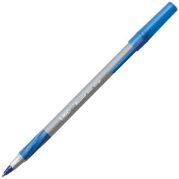 13725 - BIC Round Stic Grip - Blue Medium