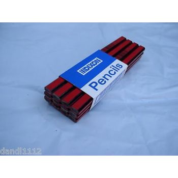 19972 - Dixon Carpenter Pencils Med Red and Black