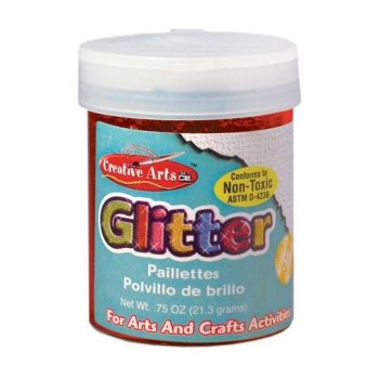 41730- CLI Red Glitter 0.75 oz
