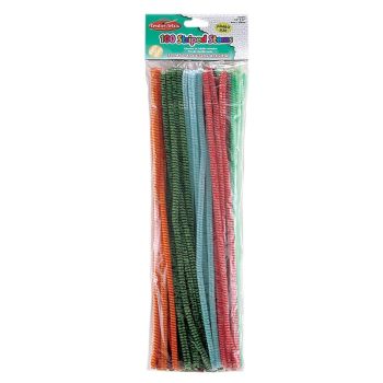 65695 - 100 Striped Stems - 1/4 x 12"