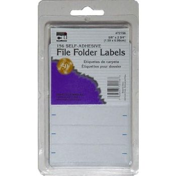72156 - CLI File Folder Labels 5/8 x 2 3/4