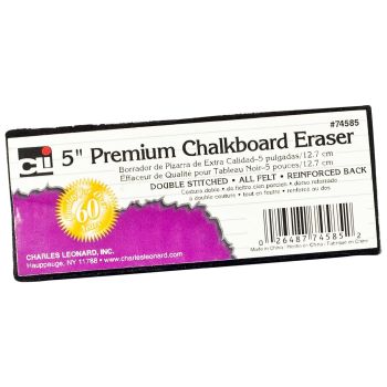 74585 - 5" Premium Chalkboard Eraser