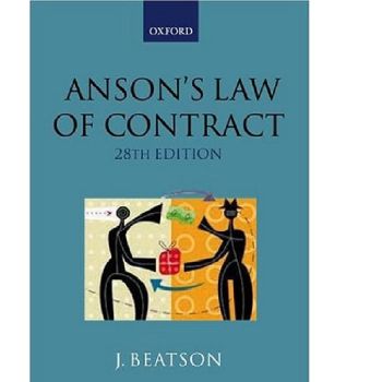 Anson's Law of Contract