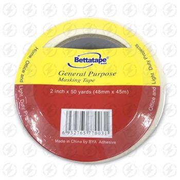 Bettatape General Purpose Masking Tape 2in 50 yds
