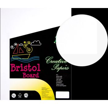 Bristol Board 8 1/2 x 11 White 10 sheets - 180GSM