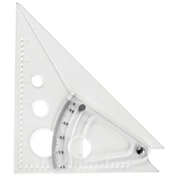 C-THRU Adjustable Triangle 8"