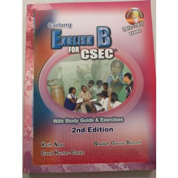 Carlong English B for CSEC with Study Guide and Exercises 2nd Edition
