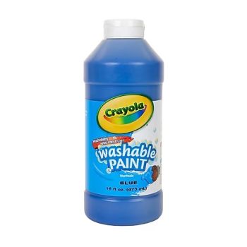 Crayola Washable Nontoxic Blue Paint