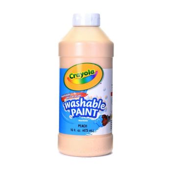 Crayola Washable Nontoxic Peach Paint