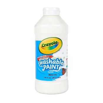 Crayola Washable Nontoxic White Paint