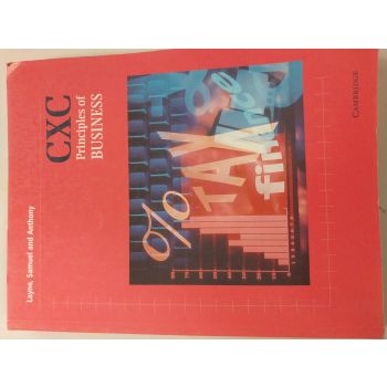 CXC Principles of Business by Layne Samuel and Anthony