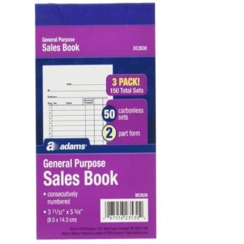General Purpose Sales Book