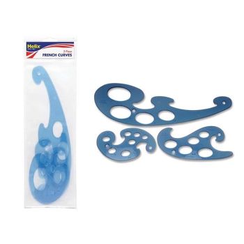 Helix 3 Piece French Curves