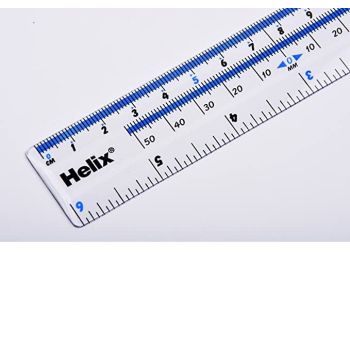 Helix Transparent Ruler