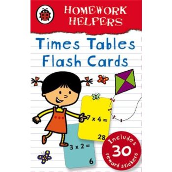 Ladybird Homework Helpers- Times Tables Flash Cards