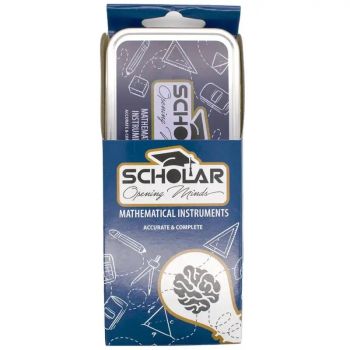 Scholar Mathematical Instruments (Blue and Brown)