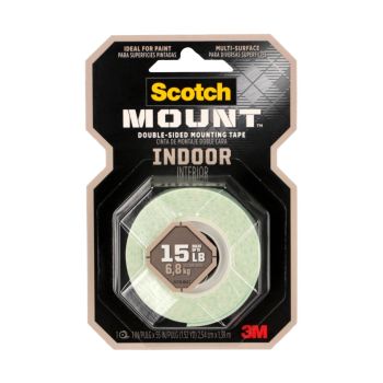 Scotch Double Sided Mounting Tape - 1" x 55 "