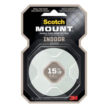 Scotch Double Sided Mounting Tape 1/2" x 80"