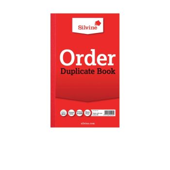 610- Silvine Order Duplicate Book