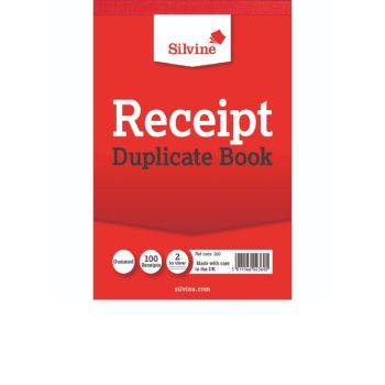 230- Silvine Receipt Duplicate Book
