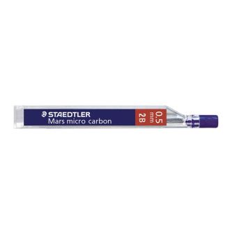 Staedtler Marsmicro Polycarbon 0.5mm 2B Leads