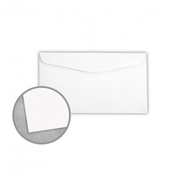 White Envelopes 3 5/8 x 6 1/2
