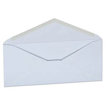  White Plain Envelopes 4 1/8 x 9 1/2