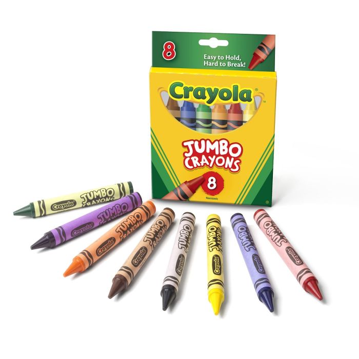 8pk Crayola Crayola Junior Lavabile Evidenziatore 